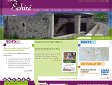 Tablet Screenshot of echire.fr